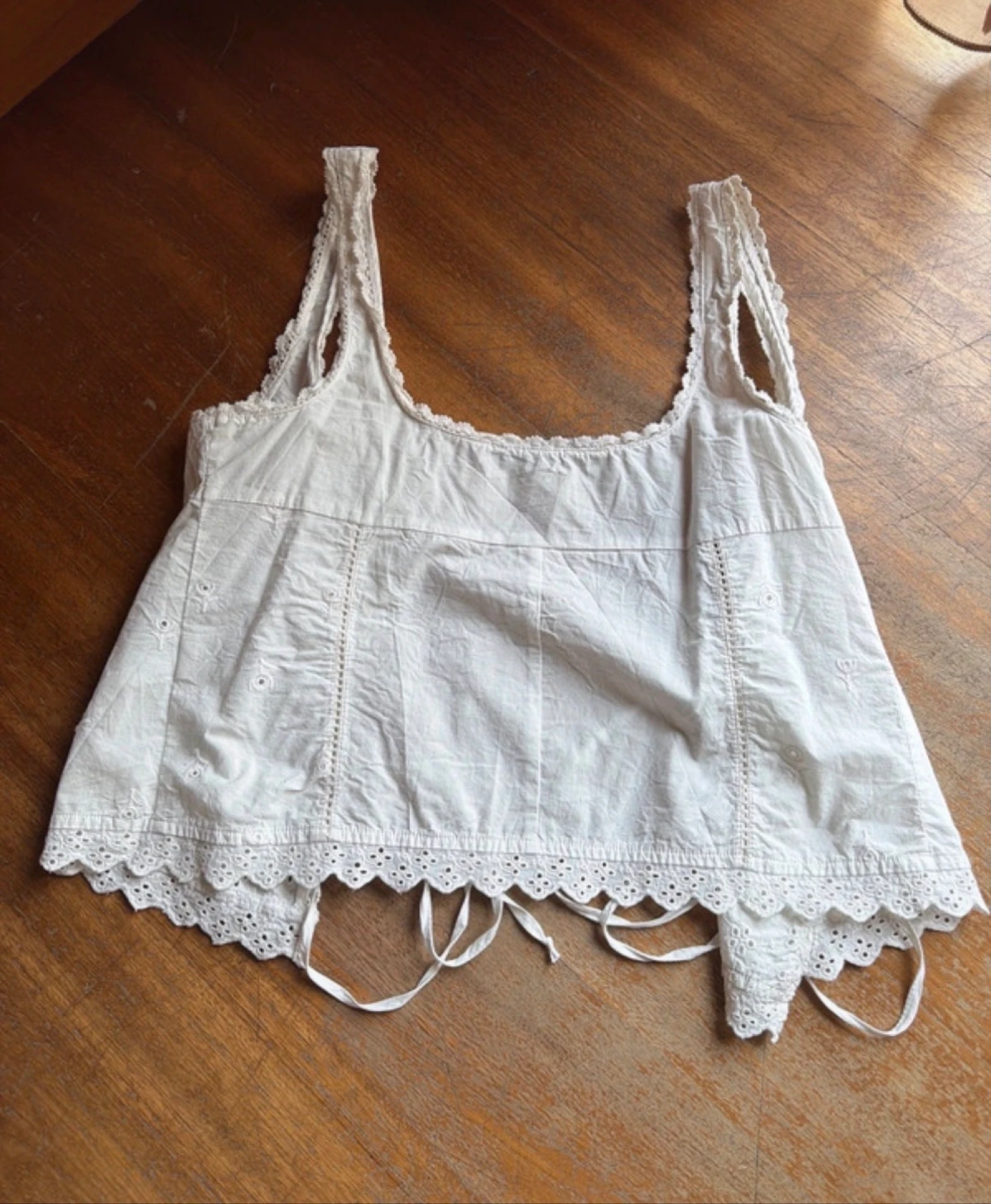 Tie Front Top – photo 3